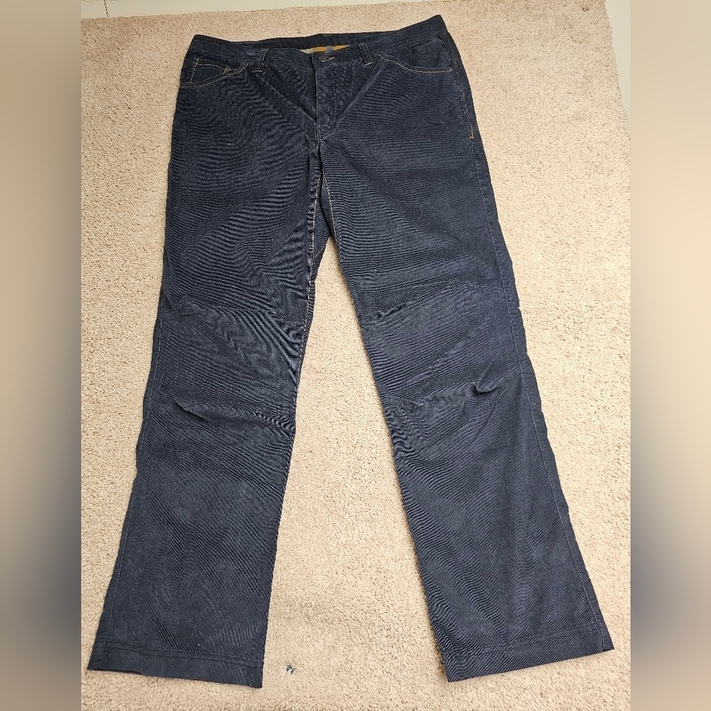 Rab Hueco Cords Technical Corduroy Pants Men’s 36 Navy Outdoors Hiking